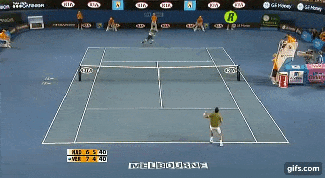 Nadal's Banana Forehand